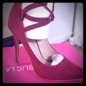 Wine Colored Heels